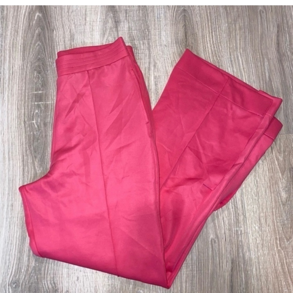 ZARA HOT PINK SILK TROUSERS